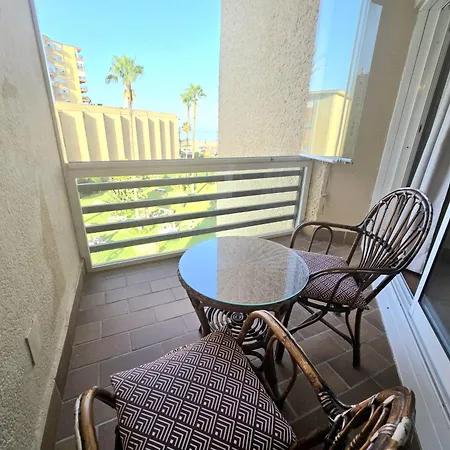 Playamar Con Vistas Al Mar Y Piscina A 50 Metros Del Paseo Marítimo Apartamento
