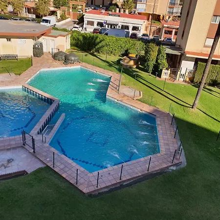 Playamar Con Vistas Al Mar Y Piscina A 50 Metros Del Paseo Maritimo Apartment