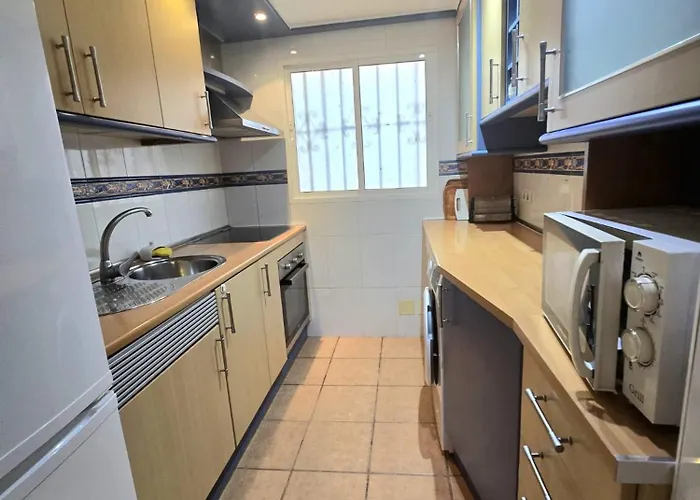 Playamar Con Vistas Al Mar Y Piscina A 50 Metros Del Paseo Marítimo Apartamento