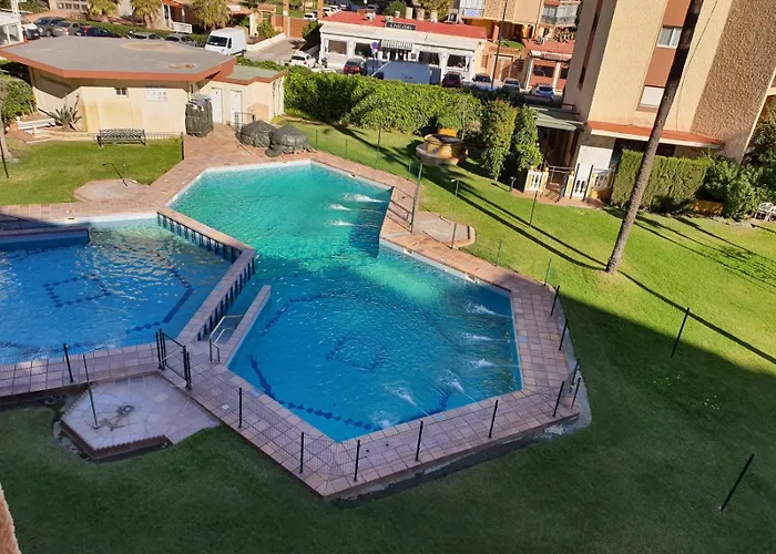 Playamar Con Vistas Al Mar Y Piscina A 50 Metros Del Paseo Marítimo Apartamento